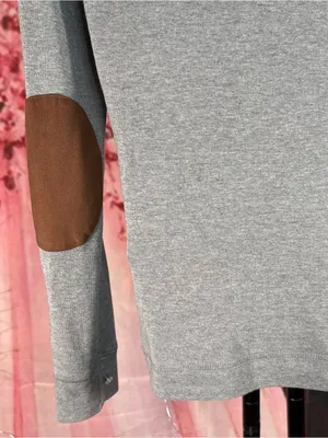 Ralph Lauren Gray Long-Sleeve Crewneck Top Sz L thumbnail 8