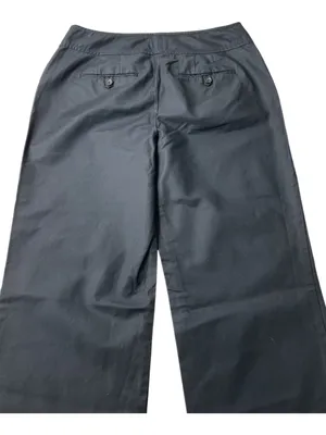Ann Taylor Dress Pants Black Bootcut Women Size 4 Casual Office Cotton Blend thumbnail 5