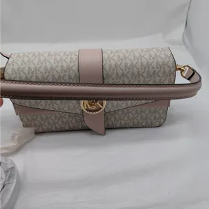 Michael Kors Logo Shoulder Bag Handbag Purse Wedding Party Quiet Luxury Coquette thumbnail 14