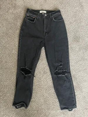 Abercrombie Ankle Straight Ultra High Rise thumbnail 1