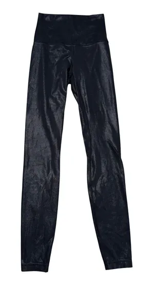 Lululemon Align High Rise Tight 28 Foil Black‎ Radiate Foil Print LW5FG6S Size 2 thumbnail 1