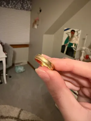 Gold band ring from Craig Husar Designs Size 7 thumbnail 5