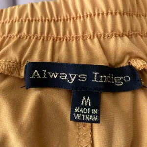 Always Indigo Boho Mustard Wide Leg Pull thumbnail 11