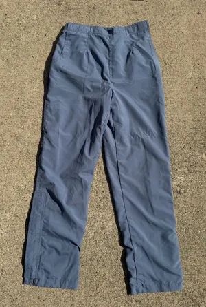 Vintage Sunice Golf Shell Pants Slate Blue L Size L thumbnail 1