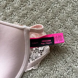La Senza Bra Light Pink Front Clasp Adjustable Strap Racer Back Underwire 32 C thumbnail 4