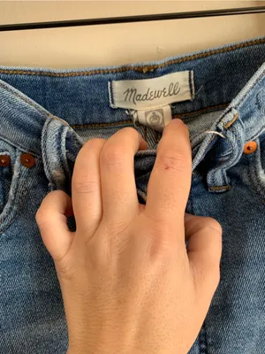 Madewell 27 T The Perfect Vintage Jean Blue Straight Jeans Women Denim Bottoms thumbnail 3