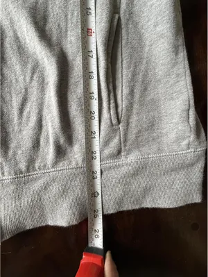 Life is Good Gray Zip-Up Hoodie with Front Print thumbnail 9