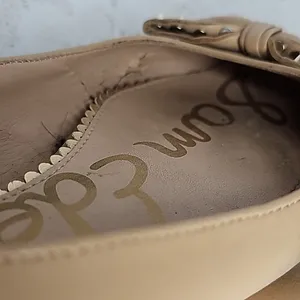 Sam Edelman Raisa studded bow tan slip on ballet flats sz 7.5 thumbnail 8