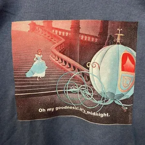 Cinderella Disney Animated Studios Movie Princess Crewneck L thumbnail 2
