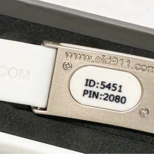 Endless ID Smart Bracelet‎ Band Wear Your Personal Medical ID GPS Location White thumbnail 3
