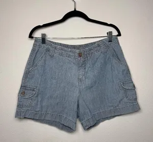 Vintage Classic Denim blue Cargo Shorts thumbnail 1