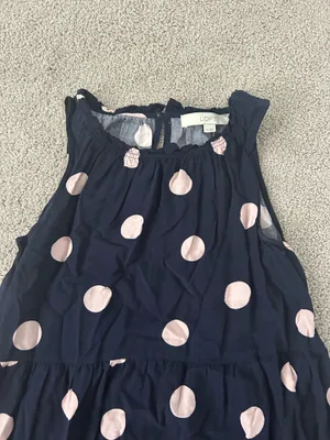 loft polka dot dress thumbnail 2