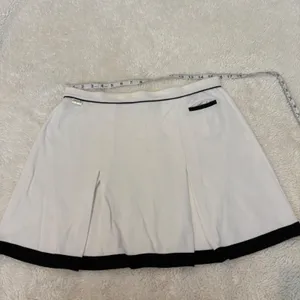Ralph Lauren VTG 90’s Pleated Cotton Tennis White Skirt Preppy Old Money Country Club M thumbnail 3