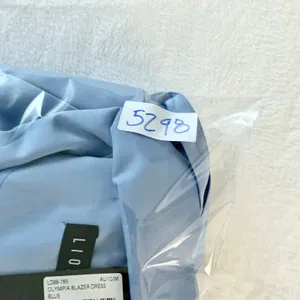 Lioness Olympia Blazer Dress‎ Womens Size M Blue Belted Mini Long Sleeve thumbnail 11