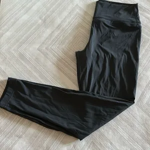 CRZ Yoga Dark Grey High Waisted Leggings, Size 12 thumbnail 1