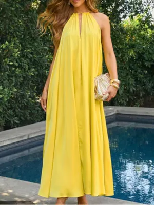 VICI Starlit Nights Halter Maxi Dress thumbnail 2