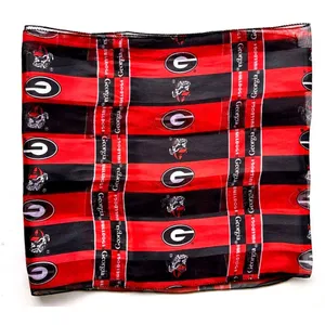 VTG University Georgia Scarf UGA Football Bulldogs Dawgs 58 in L x 12 in NWT thumbnail 7