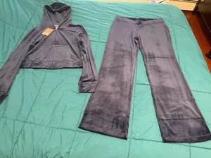 NWT juicy couture classic velour track suit M thumbnail 3