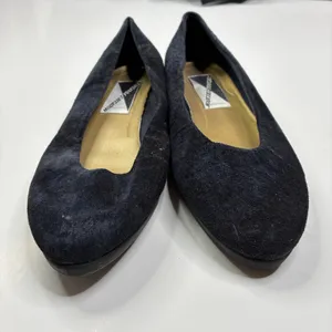 Mootsies Tootsies Vintage Flats Black Finch Suede Upper Womens 8.5 thumbnail 7