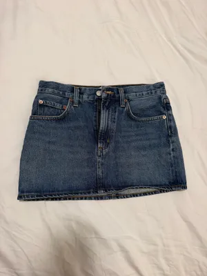 AGOLDE Mini Denim Skirt thumbnail 2