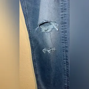 American Eagle Distressed Blue Jeans thumbnail 5