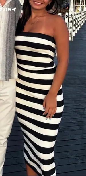 Abercrombie Striped Dress thumbnail 1