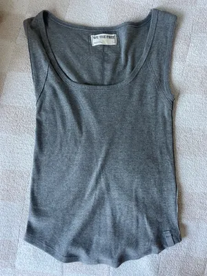 Free people gray tank top thumbnail 1