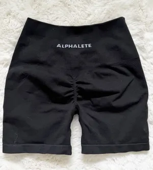 Alphalete Scrunch Shorts XS - Black thumbnail 1