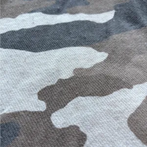 Aerie Camouflage Hoodie - Gray and White thumbnail 4