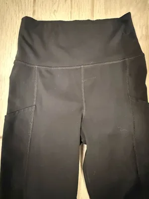 American Eagle Outfitters Black High-Waist Pocket Leggings thumbnail 4