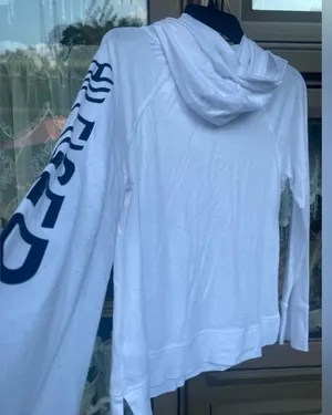 Tommy Hilfiger Sport White Hoodie long sleeves size large pre owned thumbnail 2