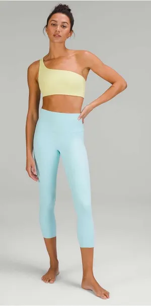 Lululemon Align High-Rise Crop 23" Icing Blue Womens Size 10 thumbnail 1
