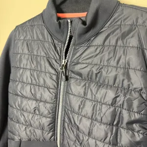 AVALANCHE Quilted Puffer Jacket Coat Zip Up Black Size Medium thumbnail 5