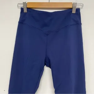 Varley Navy Blue Laser Cut High Rise Full Length Leggings Pants Womens XS Gym thumbnail 5