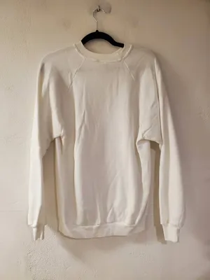 Disney World Anniversary Vintage Mickey Mouse Sweatshirt in White XL thumbnail 2