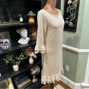 Lilly Pulitzer Helena Metallic Sweater Dress Size Small thumbnail 11