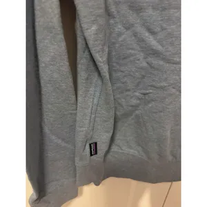 Patagonia Organic Cotton Heather Blue Raglan Pullover Sweatshirt Small thumbnail 6