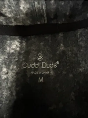 Cuddl Duds Floral Dip Dye Hooded Fleece Cardigan thumbnail 7