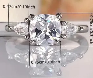 Women's Promise/Engagement Ring new size 7 thumbnail 2