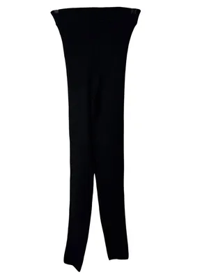 Fear of God ESSENTIALS Waffle Leggingsin Black Large New Womens Knit Pants thumbnail 10