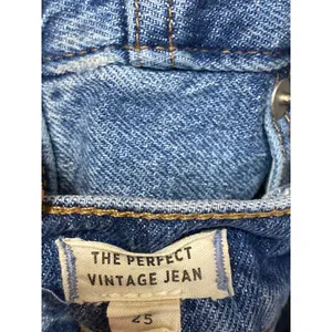Madewell The Perfect Vintage Women's Blue Straight High Rise Denim Jeans Size 25 thumbnail 6