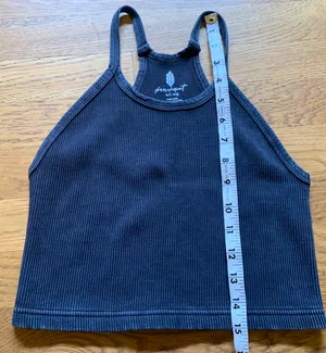 Free People Happiness Runs Crop Tank Size M/L thumbnail 10