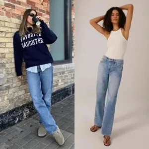 FAVORITE DAUGHTER The Tommy Mid Rise Boyfriend Jeans in Wash Margate US 29 thumbnail 2