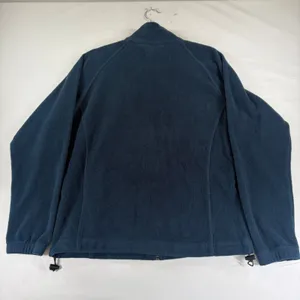 Columbia Womens Benton Springs Full Zip Fleece Jacket Navy Blue WL6114 Large thumbnail 4