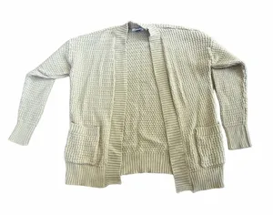 American Eagle Outfitters Tan Knit Cardigan Sweater thumbnail 1