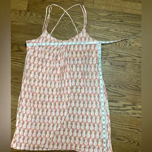 Tommy Bahama Resortwear Pineapple Print sundress Coral Size Medium thumbnail 11