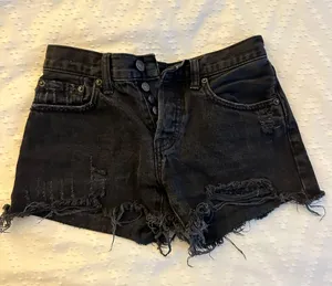 Free People Jean Shorts thumbnail 1