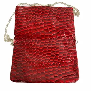 White House Black Market‎ Patented Red Shoulder Bag thumbnail 6