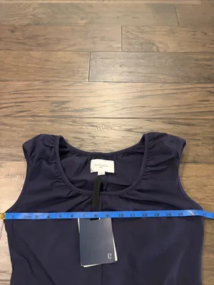 New With Tags Tuckernuck Pomander Place Navy Paula Knit Dress Sz S thumbnail 8