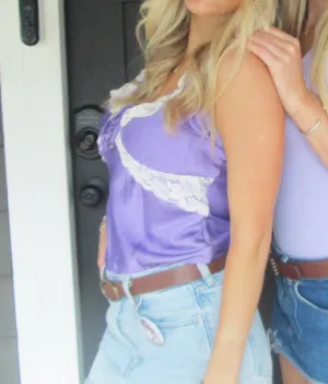 Purple Lace Free People bodysuit thumbnail 2